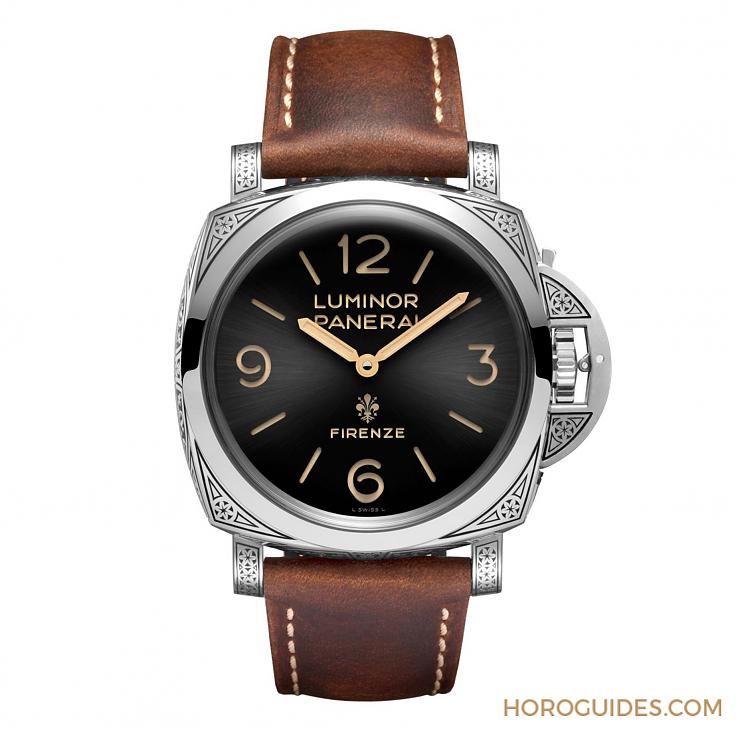 OFFICINE PANERAI - 小沛的工艺之作，雕刻大师操刀的LUMINOR 1950 FIRENZE 佛罗伦斯专卖店限定表款