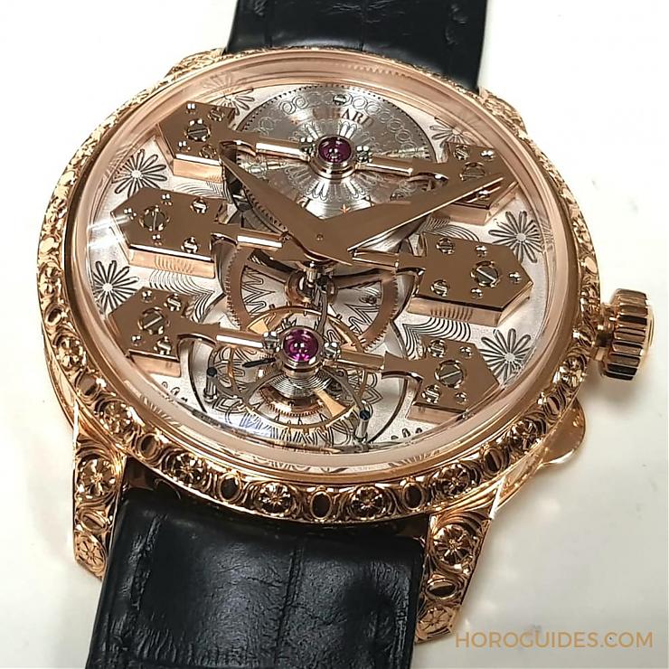 GIRARD-PERREGAUX - GP大师杰作-La Esmeralda Tourbillon A secret永恒秘密陀飞轮腕表