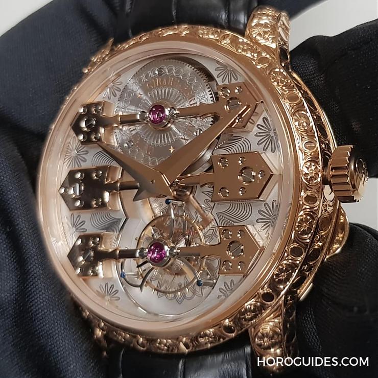 GIRARD-PERREGAUX - GP大师杰作-La Esmeralda Tourbillon A secret永恒秘密陀飞轮腕表