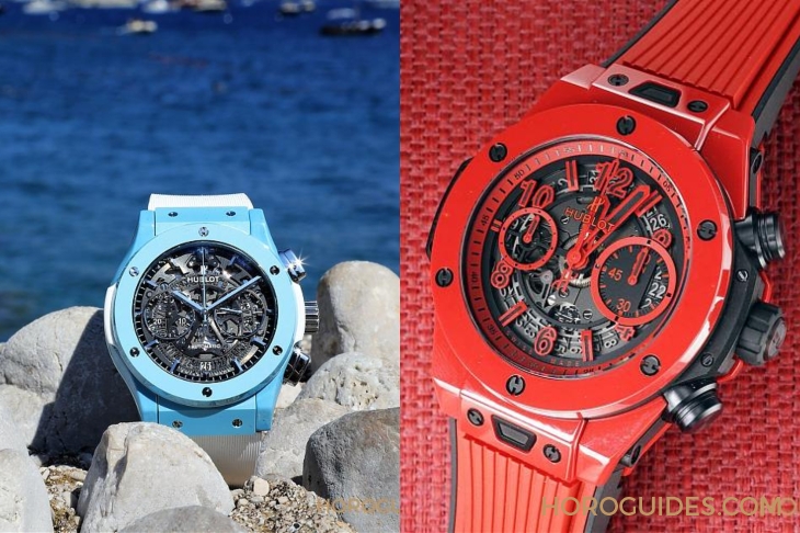 HUBLOT - 陶瓷材质大师HUBLOT Classic Fusion Orlinski México 绿陶瓷限量表