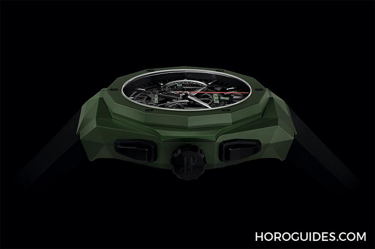 HUBLOT - 陶瓷材质大师HUBLOT Classic Fusion Orlinski México 绿陶瓷限量表