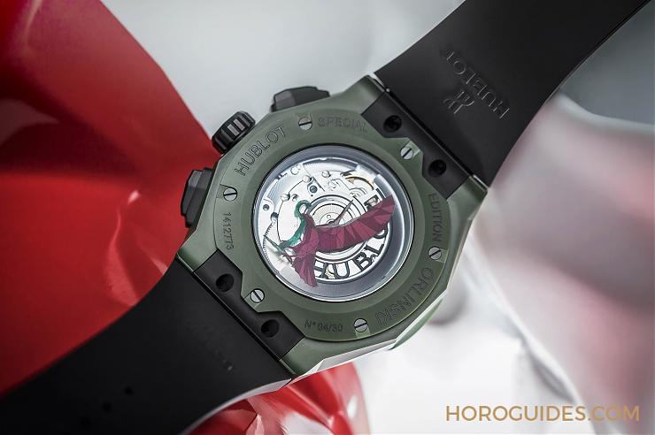 HUBLOT - 陶瓷材质大师HUBLOT Classic Fusion Orlinski México 绿陶瓷限量表