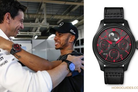 Lewis Hamilton提前封王拿下F1赛车生涯第五冠，IWC与有荣焉