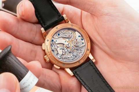 一等一的抛磨倒角处理，让藏家折服的朗格计时之作