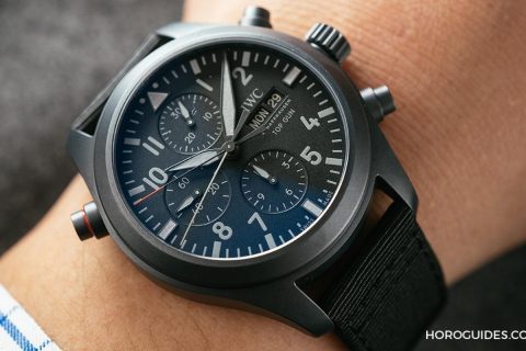 [SIHH 2019] IWC TOP GUN追针计时新作，瓷化钛金属Ceratanium®耐刮更轻盈