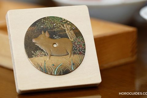 日本莳绘大师再跨刀，萧邦腕表就是不一样：LUC XP Urushi Year of the Pig