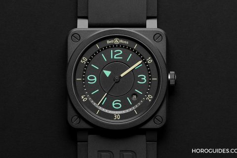 Pre-BASEL 2019 BELL & ROSS 实用双色显示BR03-92 BI-COMPASS限量款