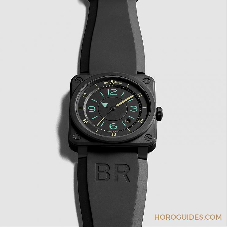 BELL & ROSS - Pre-BASEL 2019 BELL & ROSS 实用双色显示BR03-92 BI-COMPASS限量款