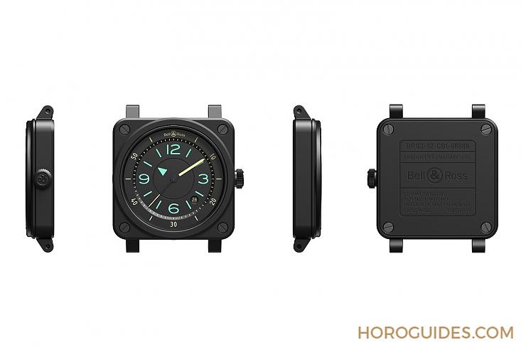 BELL & ROSS - Pre-BASEL 2019 BELL & ROSS 实用双色显示BR03-92 BI-COMPASS限量款