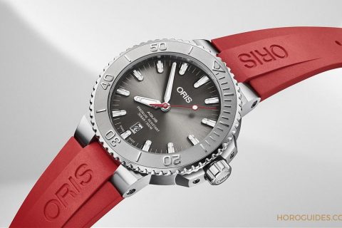 ORIS Aquis Relief日期表用时间传达理念