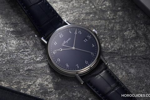 BREGUET Classique 5177 简约三针日期大明火珐琅宝玑蓝
