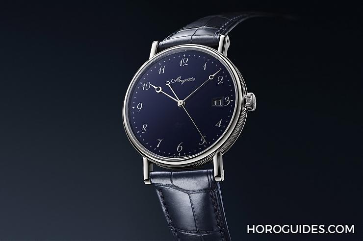 BREGUET - BREGUET Classique 5177 简约三针日期大明火珐琅宝玑蓝