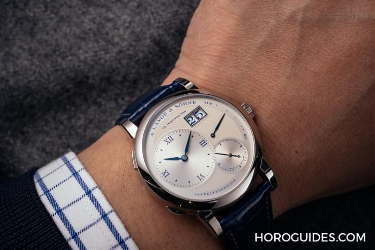 A. LANGE & SÖHNE - [SIHH 2019] 银蓝配色细节取胜，朗格经典LANGE 1 25周年限量版现身