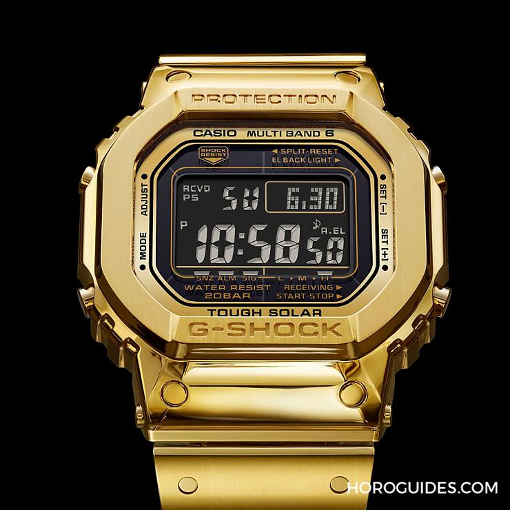 史上最贵! 18K 黄金G-Shock G-D5000-9JR 贩售情报确认