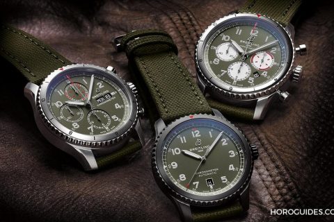 BREITLING帅气军风Aviator 8 Curtiss Warhawk三款新作齐发