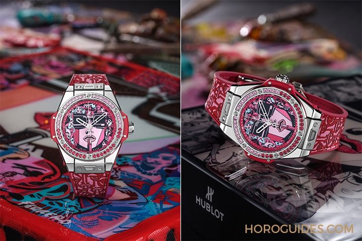 HUBLOT - HUBLOT跨界艺术碰撞展现女力Big Bang One Click Marc Ferrero