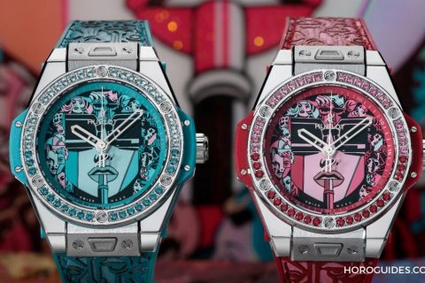 HUBLOT跨界艺术碰撞展现女力Big Bang One Click Marc Ferrero