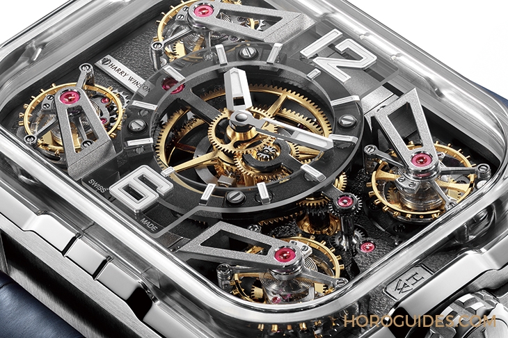 HARRY WINSTON - 上手! Harry Winston 四陀飞轮腕表Histoire de Tourbillon 10 号腕表