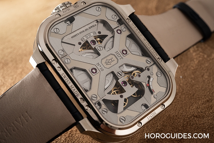 HARRY WINSTON - 上手! Harry Winston 四陀飞轮腕表Histoire de Tourbillon 10 号腕表