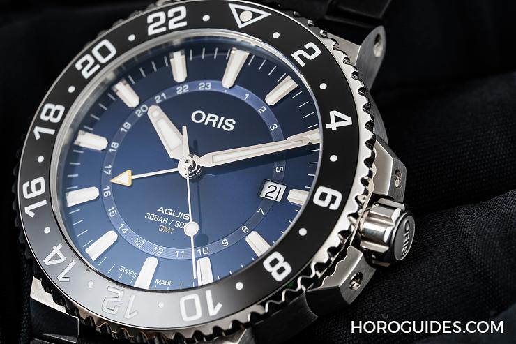 ORIS - 这只潜水表什么时候戴都有品味- ORIS Aquis GMT Date