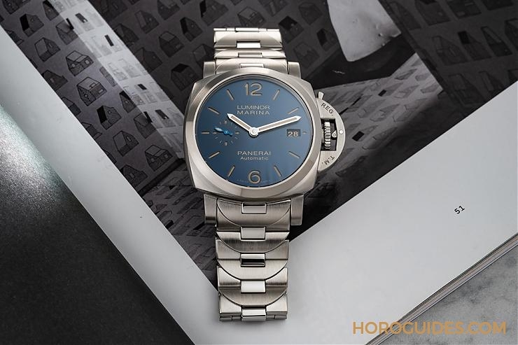 OFFICINE PANERAI - 一眼爱上！ Panerai Luminor的链带型格新调