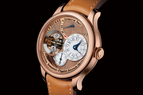 FP Journe 最吸睛的垂直式陀飞轮腕表- Tourbillon Souverain Vertical