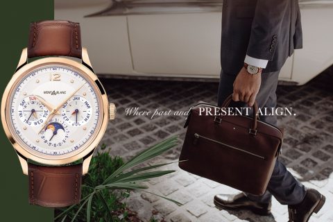 绅型者的进阶选择，万宝龙传承系列万年历腕表限量款