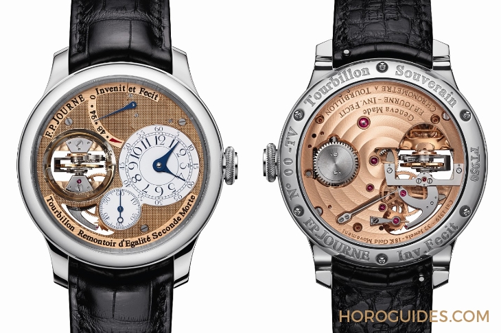 FPJOURNE - FP Journe 最吸睛的垂直式陀飞轮腕表- Tourbillon Souverain Vertical