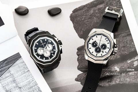 现代海军风范，Admiral AC-One三眼计时腕表的细腻豪情