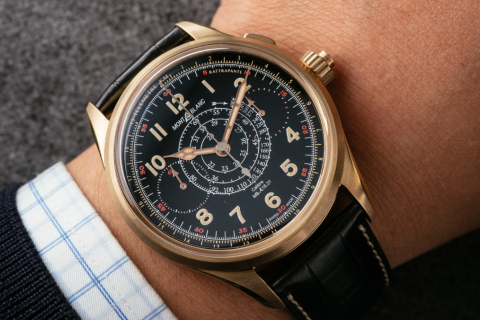 MONTBLANC 超值追针计时码表-1858 Split Second Chronograph