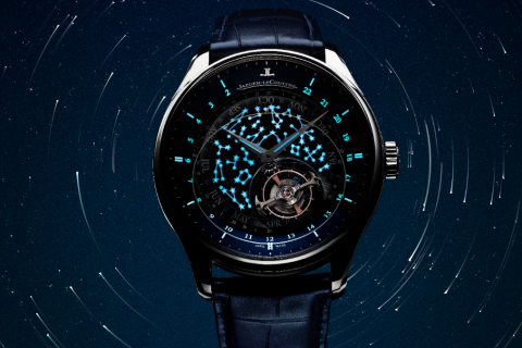 夜间星空的美感! 积家推出超卓传统陀飞轮大师系列星空腕表