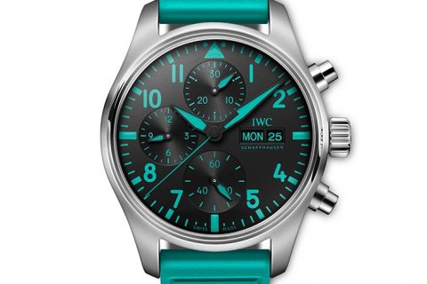 IWC第一款F1车队官方时计，Mercedes-AMG马石油绿色亮眼上手