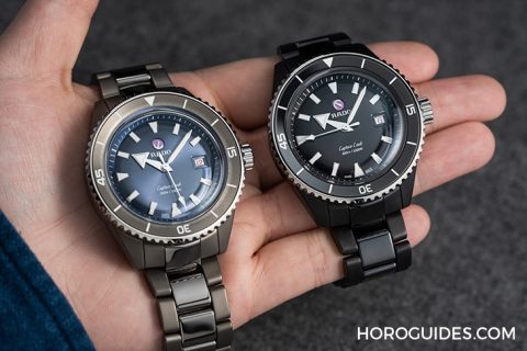 入门价位、专业表现！雷达表Captain Cook全陶瓷潜水表