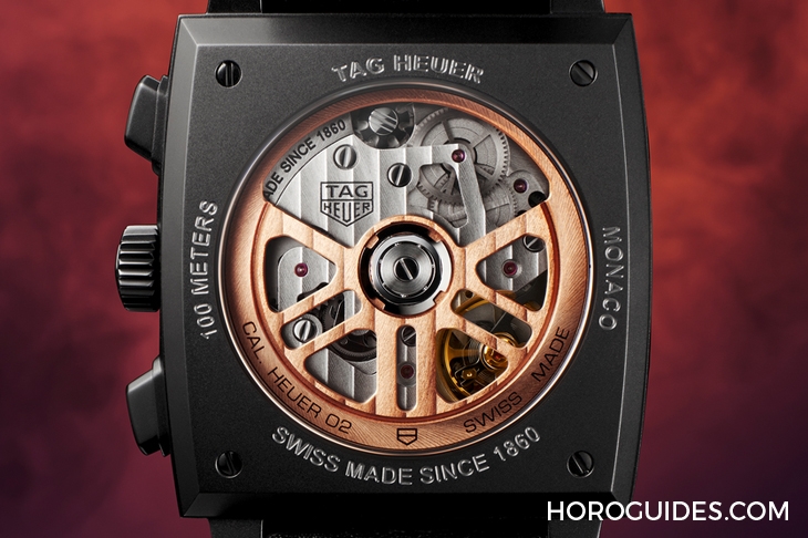 TAG HEUER - 黑魂加持！ TAG Heuer Monaco首次采黑色涂层钛金属表壳