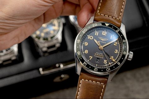 型男飞行任务出动多时区功能｜浪琴表先行者系列Spirit Zulu Time