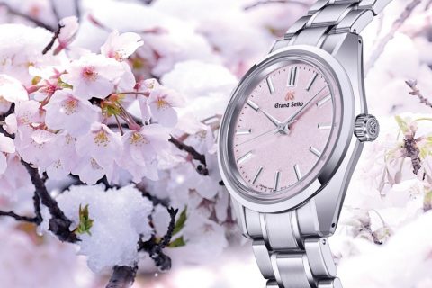 Grand Seiko凝缩「樱隐」春日奇景，SBGW289现代44GS最小表径