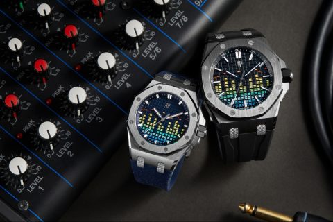 这不是P图！在经典格纹上大做音乐，爱彼皇家橡树离岸型音乐特别版