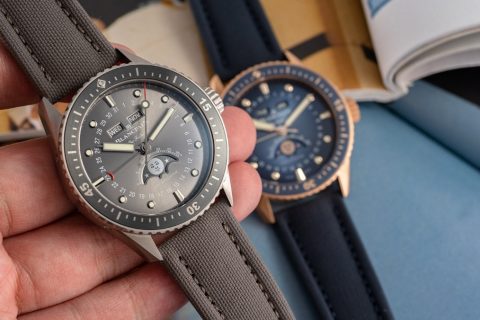 允文允武的进阶潜水表：Blancpain五十噚深潜器全日历月相腕表