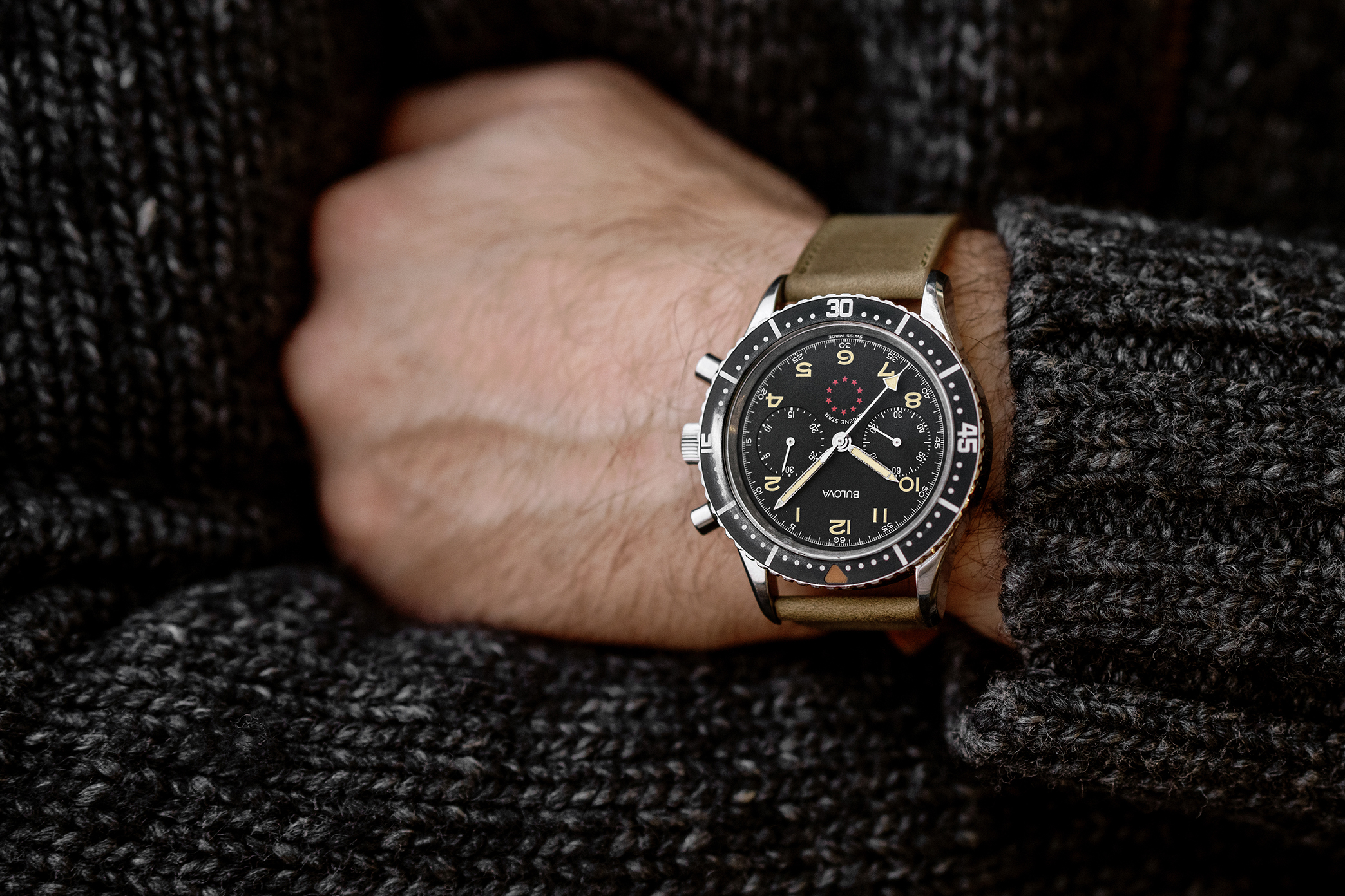 复古手表1976 年 Audemars Piguet 自动正装手表、1978 年劳力士 Submariner 和 1940 年代通用 Genève 气候证明