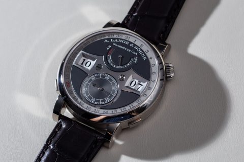 A. Lange & Söhne Zeitwerk Date 手表动手