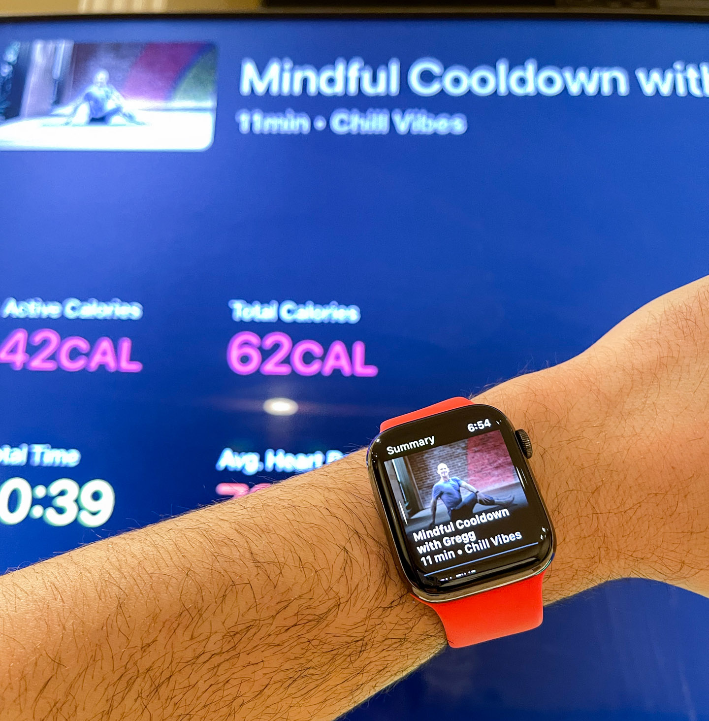 将 Apple Watch 与 Apple Fitness+ 搭配使用