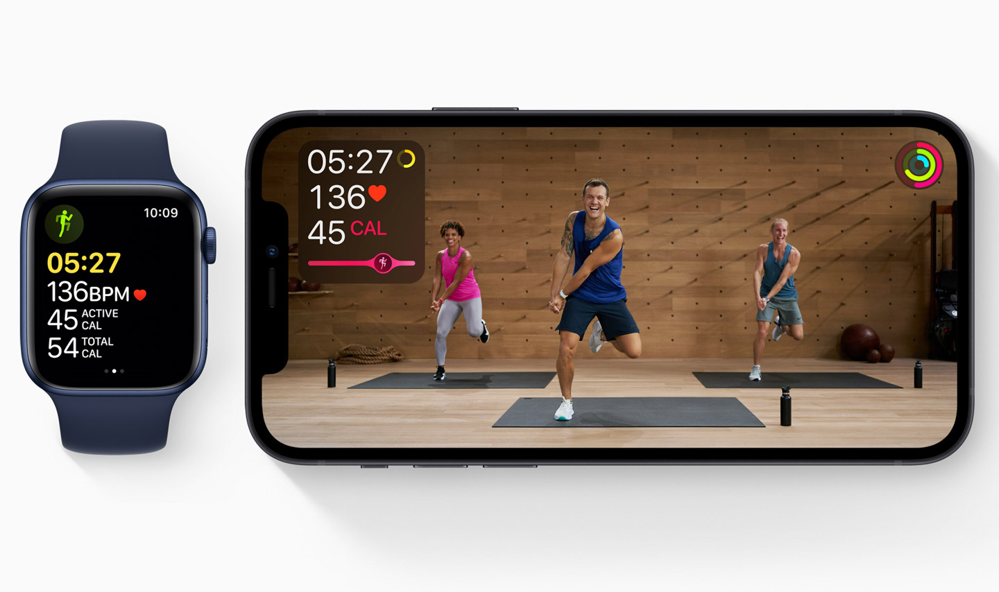 将 Apple Watch 与 Apple Fitness+ 搭配使用