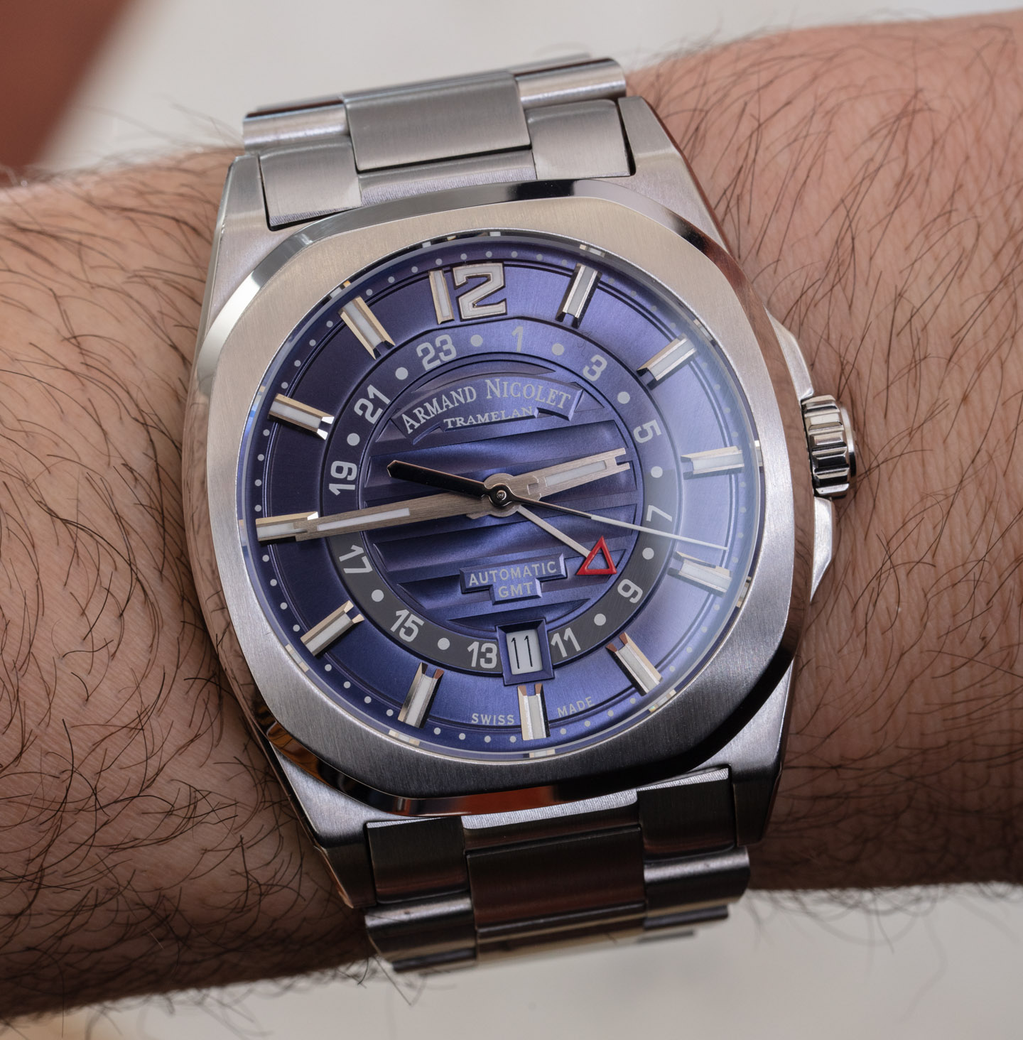 手表评论：Armand Nicolet J09-3 GMT