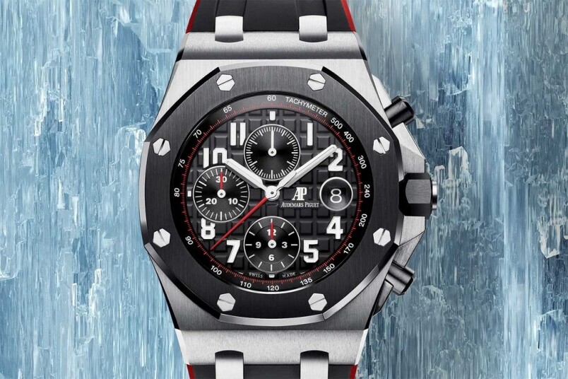 Audemars Piguet Royal Oak Offshore Selfwinding Chronograph 由红与黑交织的强悍