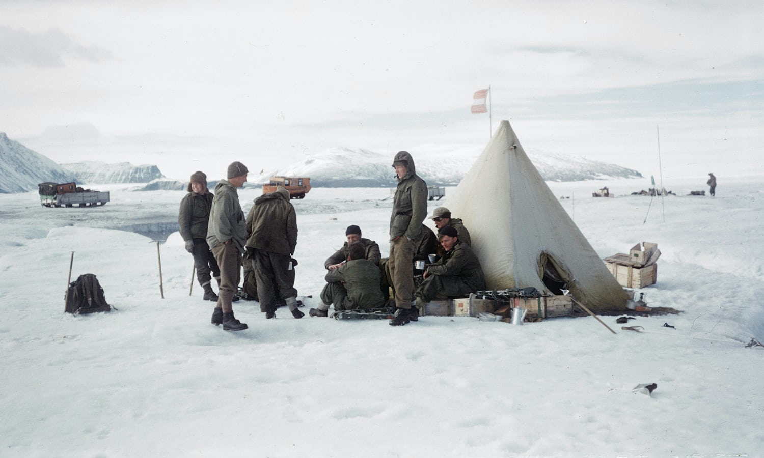 英国北格陵兰探险队的照片