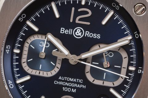 手表评论：Bell & Ross BR 05 Chrono 表带