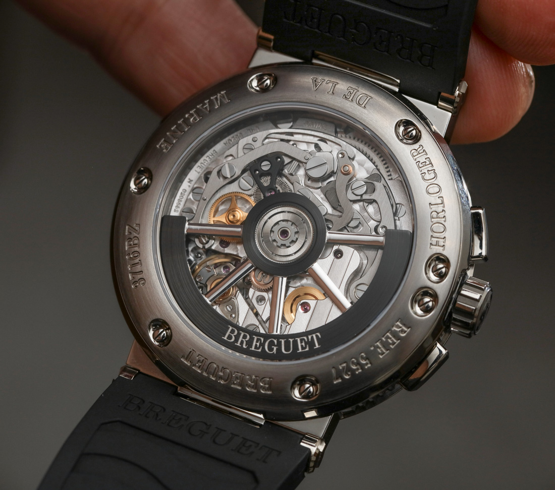 宝玑 Marine Chronograph 5527 Titanium Watch Hands-On
