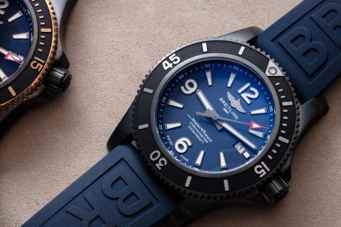 动手：百年灵超级海洋自动 46 黑色手表