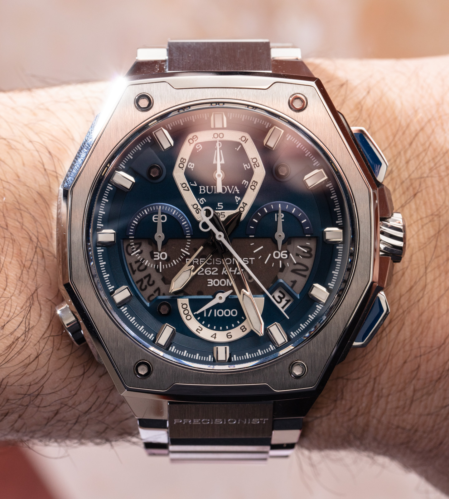 动手实践:Bulova Precisionist X Sport 96B349 十周年纪念系列