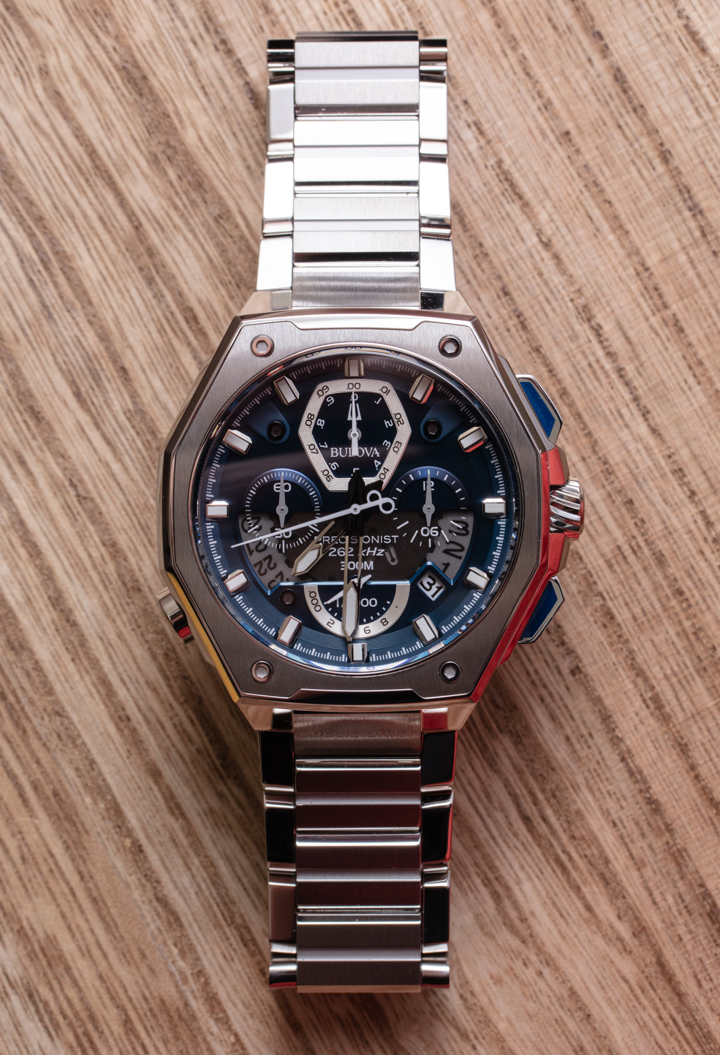 动手实践：Bulova Precisionist X Sport 96B349 十周年纪念系列